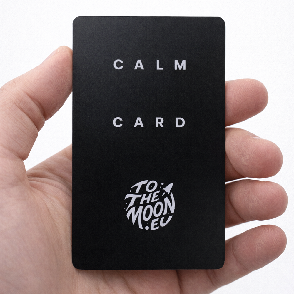 TTM CALM CARD – mentální checklist karta